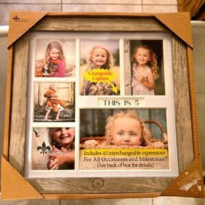 Lawrence Frames Customizable Collage Frame Wall Hung/Shelf Stand Options NWT